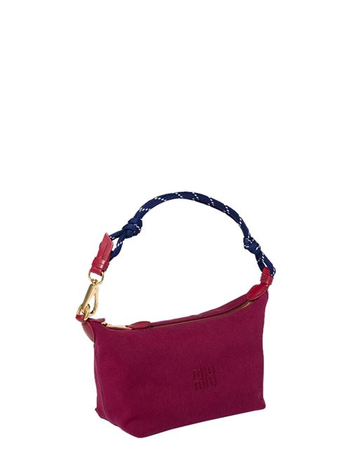 Pouch in garbadine NEW BALANCE X MIU MIU | 5NE8412IA7F0KM8